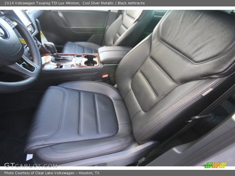 Cool Silver Metallic / Black Anthracite 2014 Volkswagen Touareg TDI Lux 4Motion