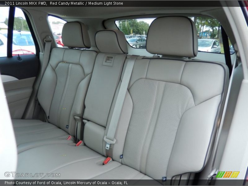 Red Candy Metallic / Medium Light Stone 2011 Lincoln MKX FWD