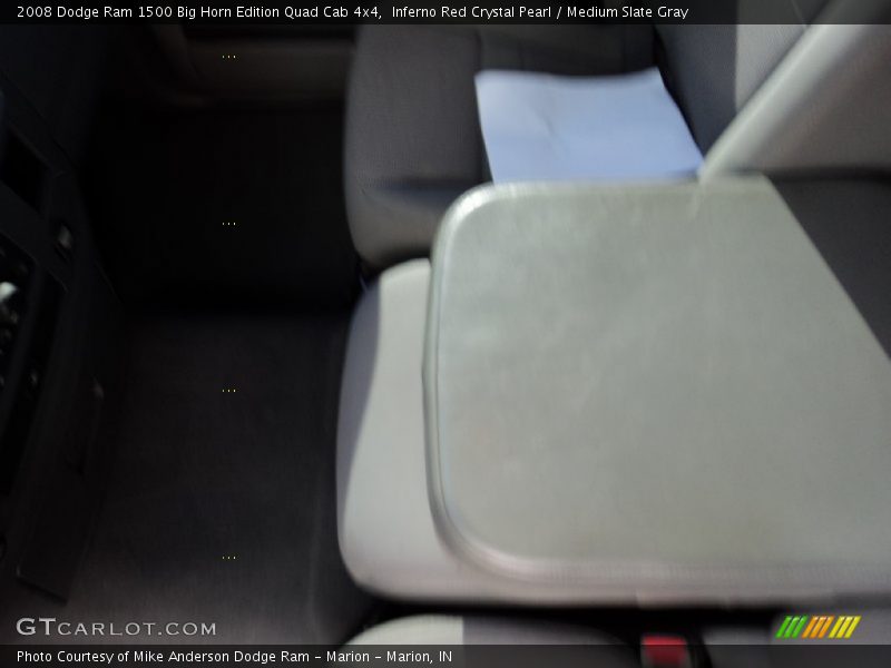 Inferno Red Crystal Pearl / Medium Slate Gray 2008 Dodge Ram 1500 Big Horn Edition Quad Cab 4x4