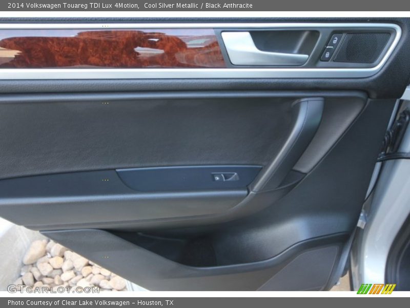 Cool Silver Metallic / Black Anthracite 2014 Volkswagen Touareg TDI Lux 4Motion
