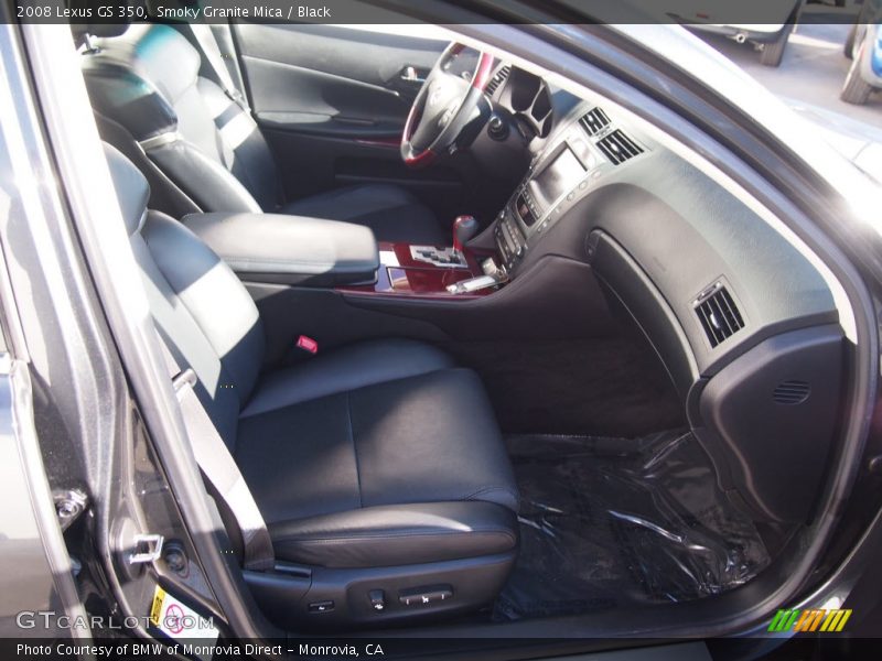 Smoky Granite Mica / Black 2008 Lexus GS 350