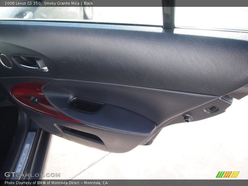 Smoky Granite Mica / Black 2008 Lexus GS 350