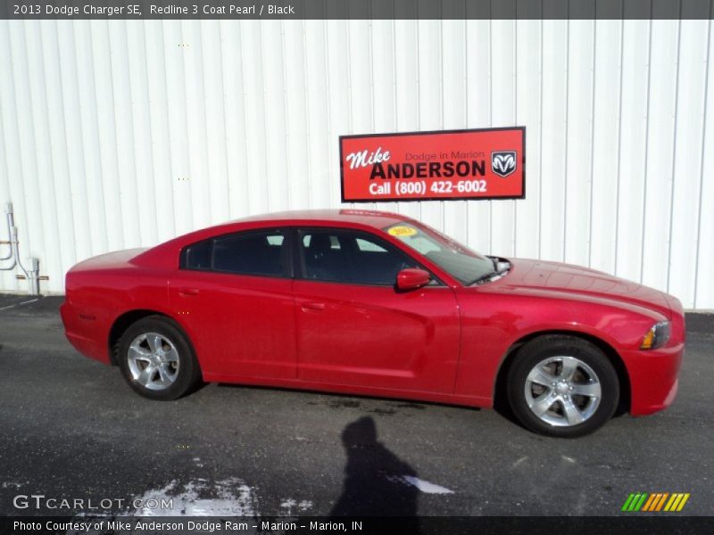 Redline 3 Coat Pearl / Black 2013 Dodge Charger SE