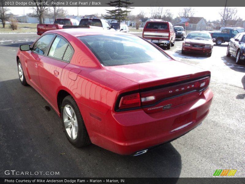 Redline 3 Coat Pearl / Black 2013 Dodge Charger SE