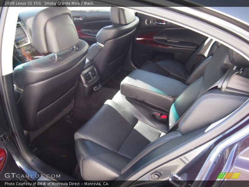 Smoky Granite Mica / Black 2008 Lexus GS 350