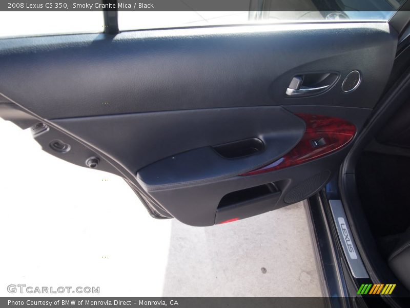 Smoky Granite Mica / Black 2008 Lexus GS 350