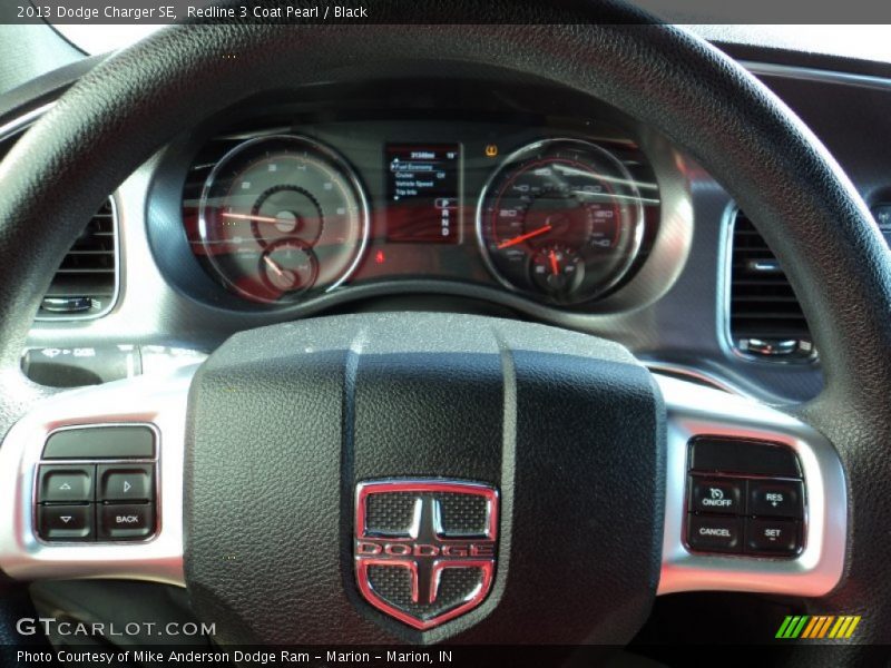 Redline 3 Coat Pearl / Black 2013 Dodge Charger SE