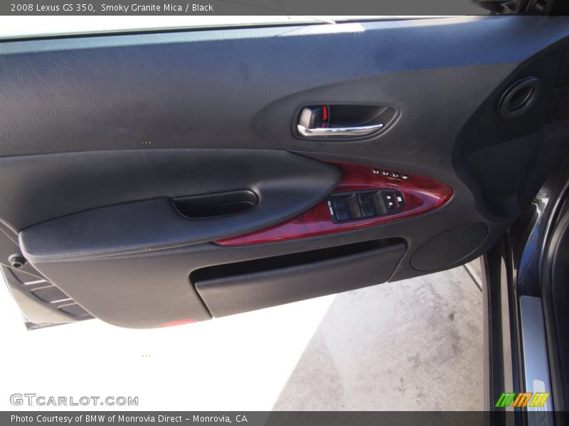 Smoky Granite Mica / Black 2008 Lexus GS 350