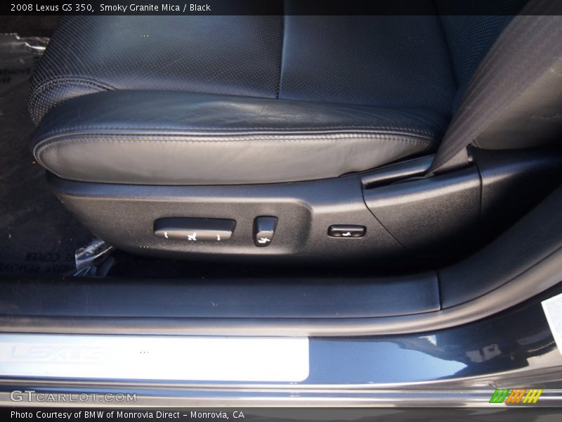 Smoky Granite Mica / Black 2008 Lexus GS 350