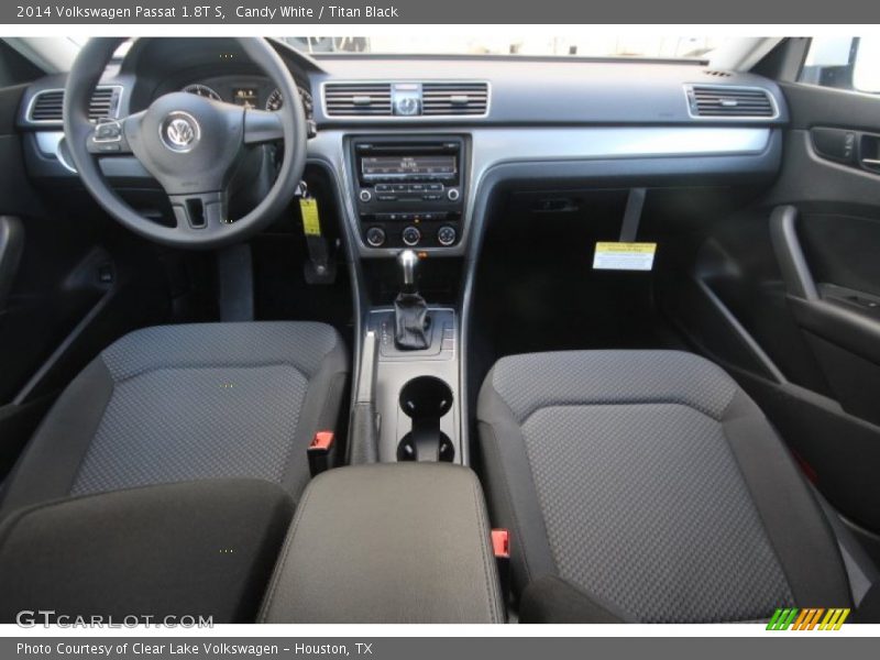 Candy White / Titan Black 2014 Volkswagen Passat 1.8T S