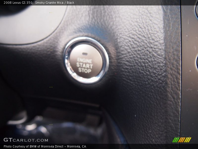 Smoky Granite Mica / Black 2008 Lexus GS 350