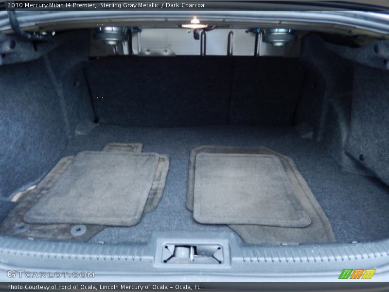 Sterling Gray Metallic / Dark Charcoal 2010 Mercury Milan I4 Premier