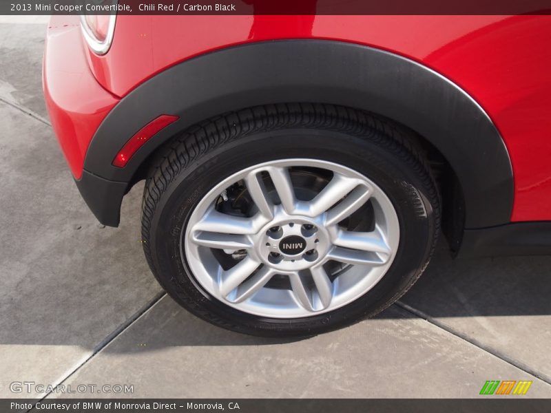 Chili Red / Carbon Black 2013 Mini Cooper Convertible