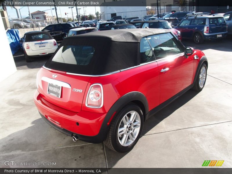 Chili Red / Carbon Black 2013 Mini Cooper Convertible