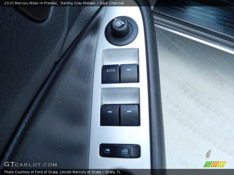 Sterling Gray Metallic / Dark Charcoal 2010 Mercury Milan I4 Premier