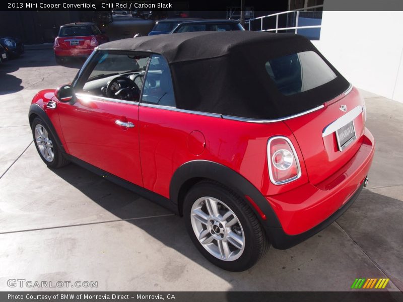 Chili Red / Carbon Black 2013 Mini Cooper Convertible