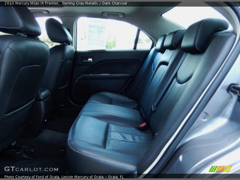 Sterling Gray Metallic / Dark Charcoal 2010 Mercury Milan I4 Premier