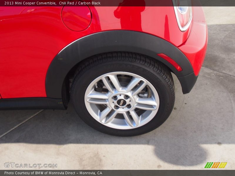 Chili Red / Carbon Black 2013 Mini Cooper Convertible