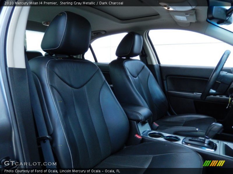 Sterling Gray Metallic / Dark Charcoal 2010 Mercury Milan I4 Premier