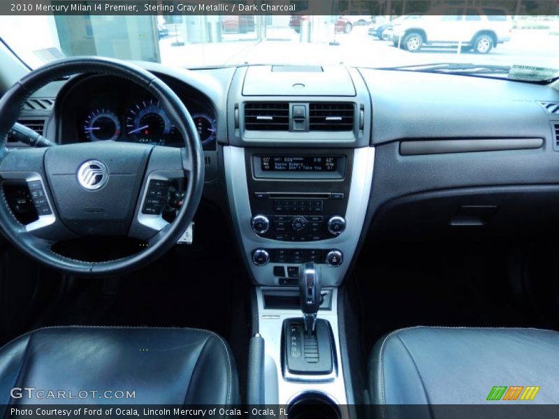 Sterling Gray Metallic / Dark Charcoal 2010 Mercury Milan I4 Premier