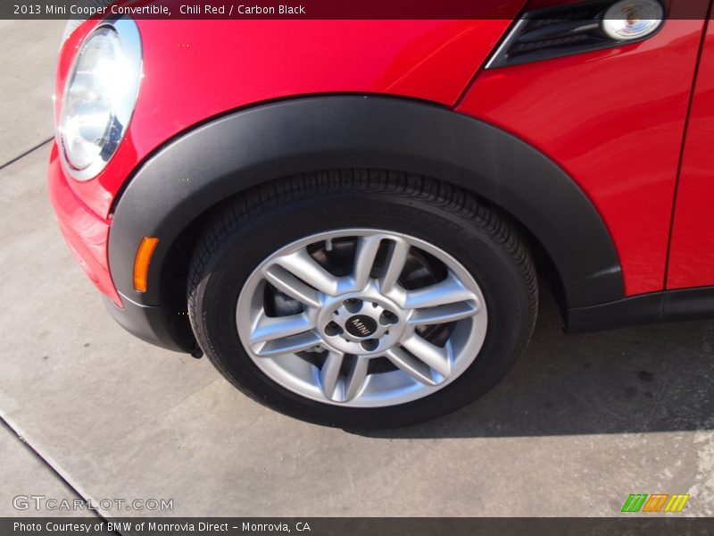 Chili Red / Carbon Black 2013 Mini Cooper Convertible