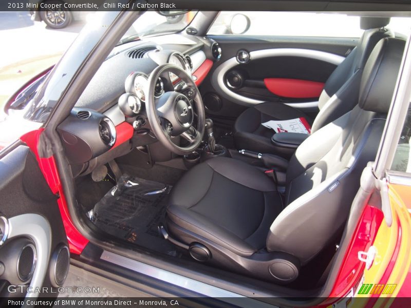 Chili Red / Carbon Black 2013 Mini Cooper Convertible