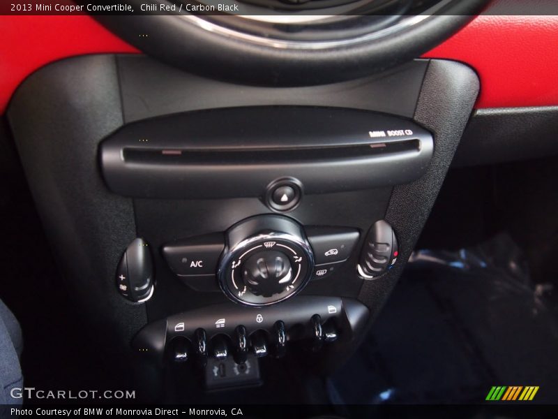 Chili Red / Carbon Black 2013 Mini Cooper Convertible