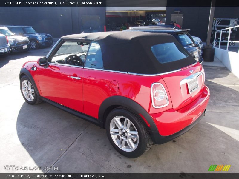 Chili Red / Carbon Black 2013 Mini Cooper Convertible