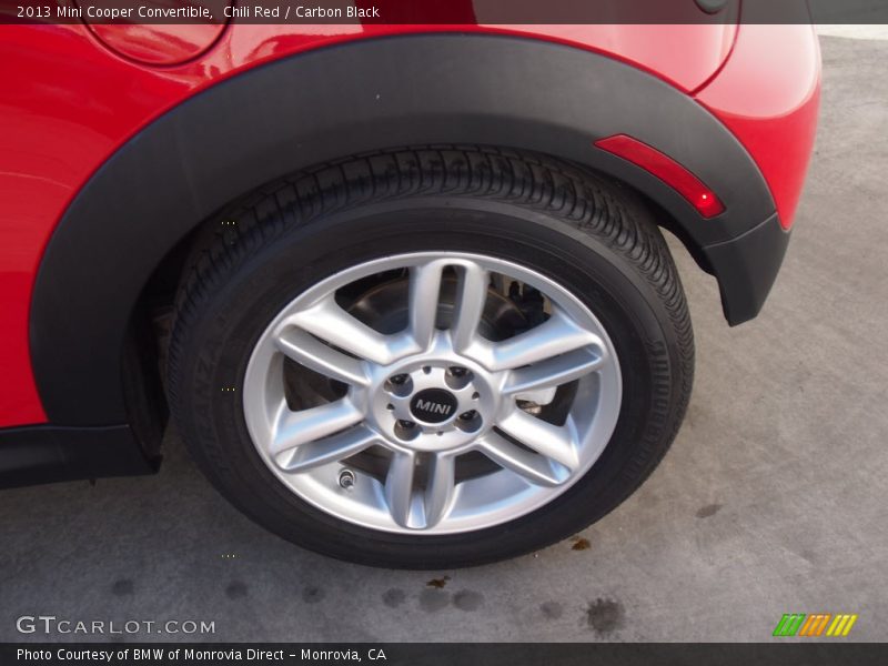 Chili Red / Carbon Black 2013 Mini Cooper Convertible