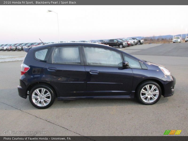 Blackberry Pearl / Sport Black 2010 Honda Fit Sport