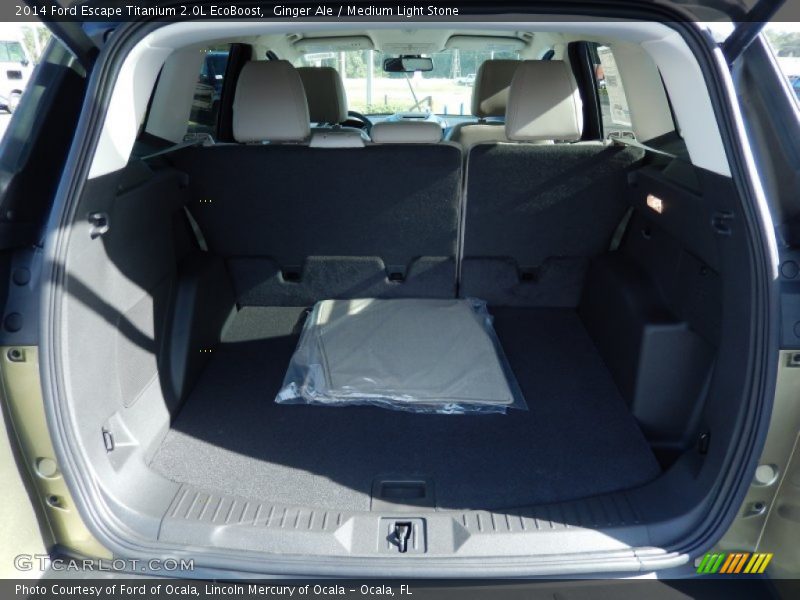 Ginger Ale / Medium Light Stone 2014 Ford Escape Titanium 2.0L EcoBoost