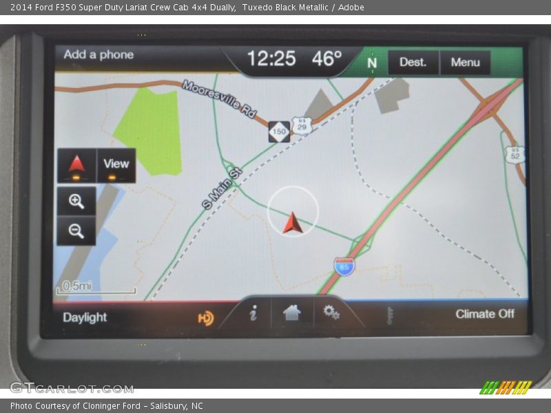 Tuxedo Black Metallic / Adobe 2014 Ford F350 Super Duty Lariat Crew Cab 4x4 Dually