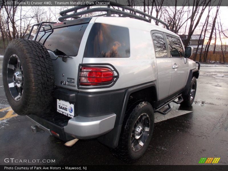 Titanium Metallic / Dark Charcoal 2007 Toyota FJ Cruiser 4WD