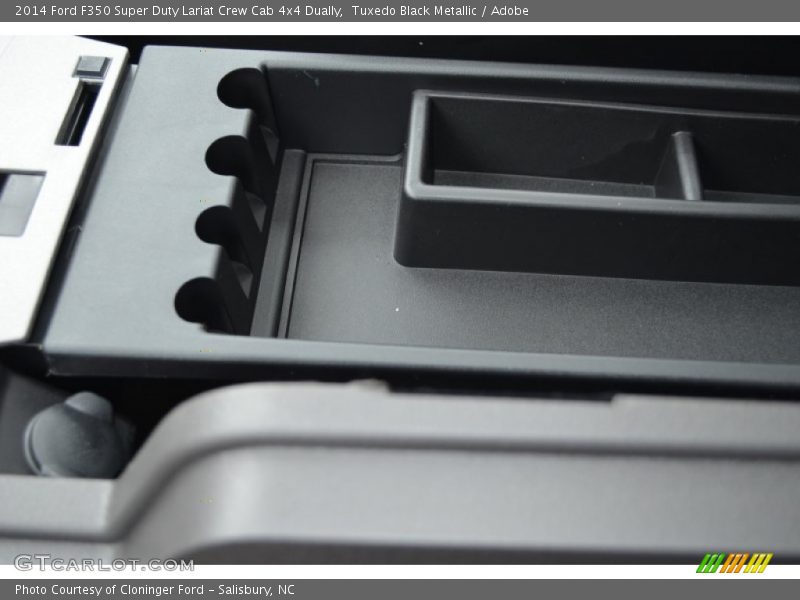 Tuxedo Black Metallic / Adobe 2014 Ford F350 Super Duty Lariat Crew Cab 4x4 Dually
