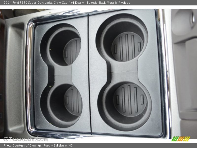 Tuxedo Black Metallic / Adobe 2014 Ford F350 Super Duty Lariat Crew Cab 4x4 Dually
