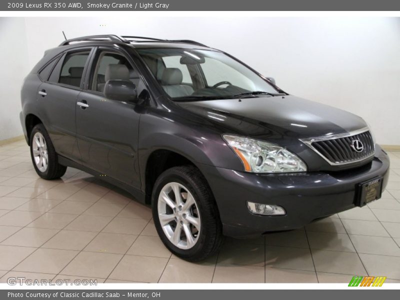 Smokey Granite / Light Gray 2009 Lexus RX 350 AWD