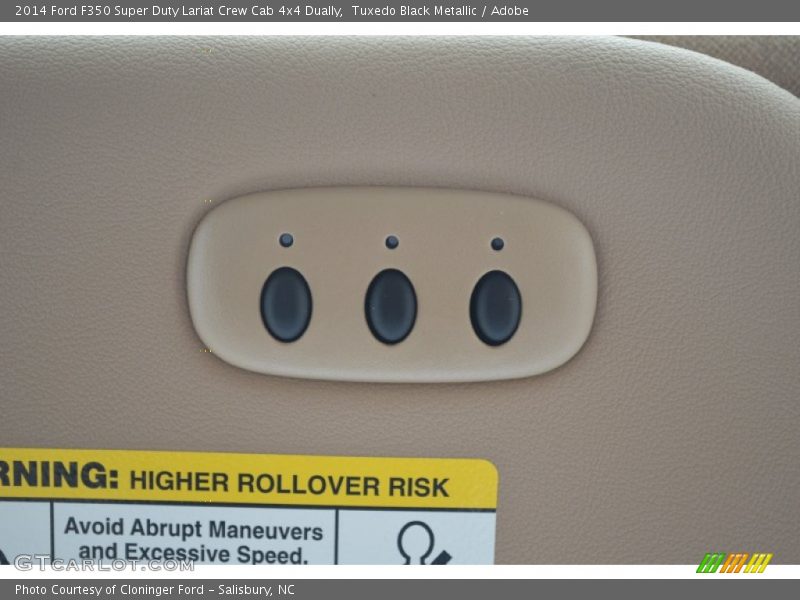 Tuxedo Black Metallic / Adobe 2014 Ford F350 Super Duty Lariat Crew Cab 4x4 Dually