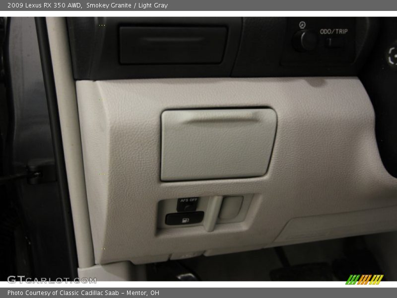 Smokey Granite / Light Gray 2009 Lexus RX 350 AWD