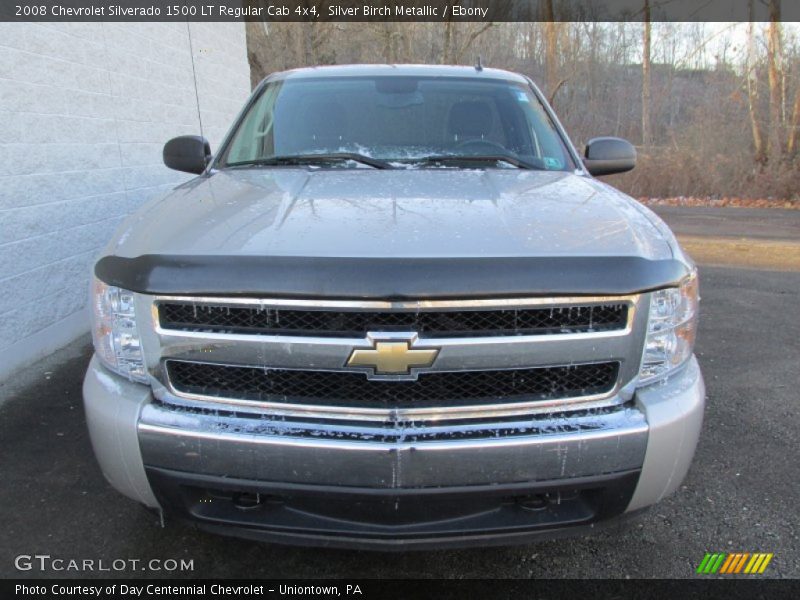 Silver Birch Metallic / Ebony 2008 Chevrolet Silverado 1500 LT Regular Cab 4x4