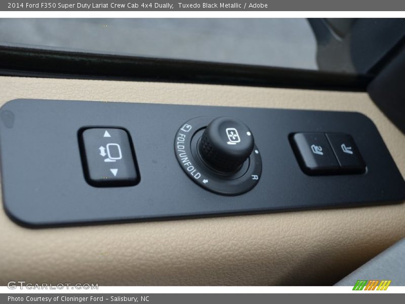 Tuxedo Black Metallic / Adobe 2014 Ford F350 Super Duty Lariat Crew Cab 4x4 Dually