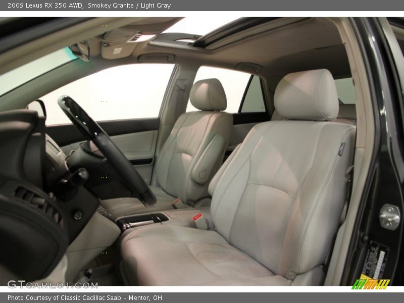 Smokey Granite / Light Gray 2009 Lexus RX 350 AWD