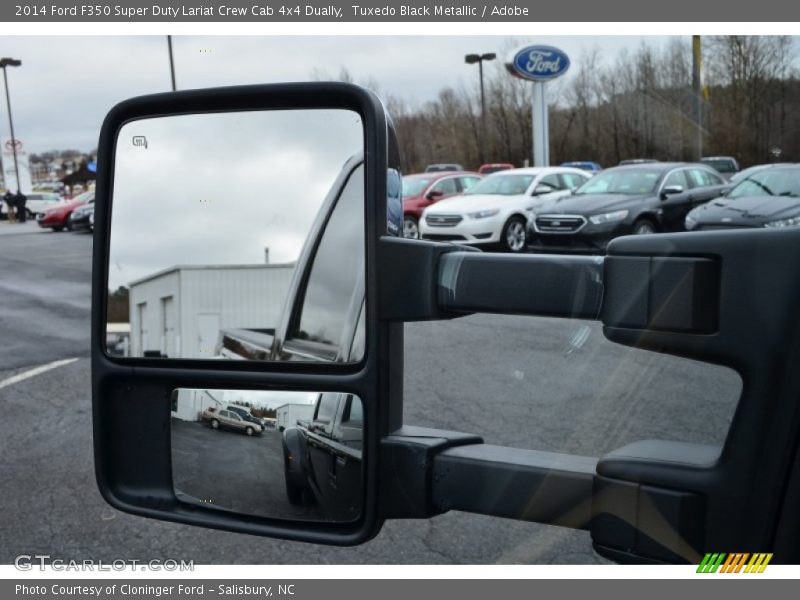 Tuxedo Black Metallic / Adobe 2014 Ford F350 Super Duty Lariat Crew Cab 4x4 Dually