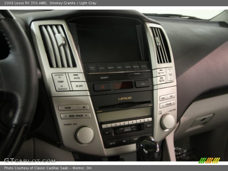 Smokey Granite / Light Gray 2009 Lexus RX 350 AWD