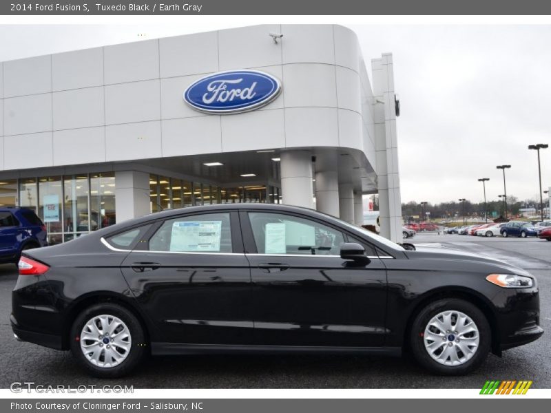 Tuxedo Black / Earth Gray 2014 Ford Fusion S