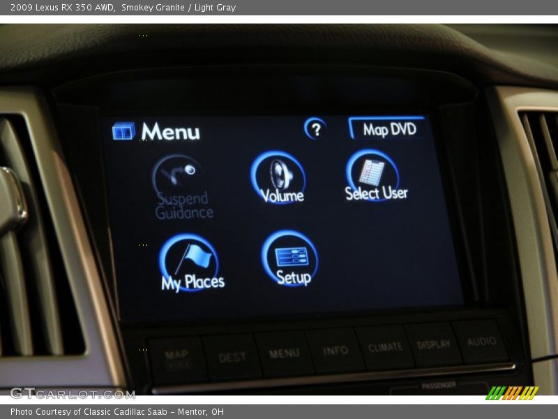 Smokey Granite / Light Gray 2009 Lexus RX 350 AWD