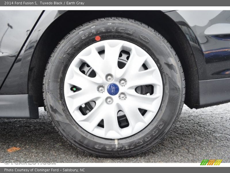 Tuxedo Black / Earth Gray 2014 Ford Fusion S