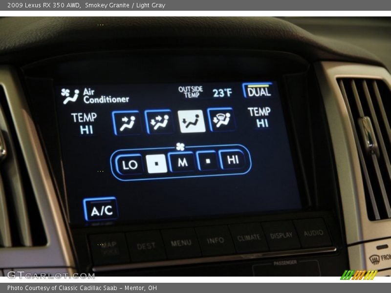 Smokey Granite / Light Gray 2009 Lexus RX 350 AWD