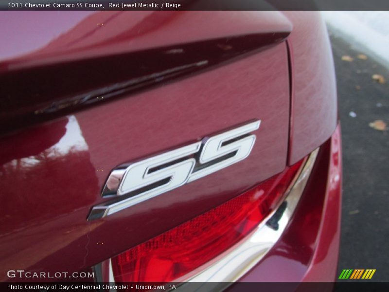 Red Jewel Metallic / Beige 2011 Chevrolet Camaro SS Coupe