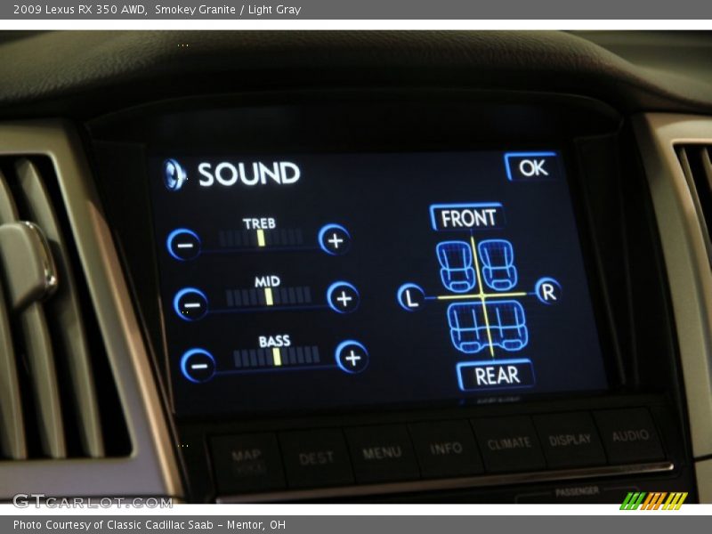 Smokey Granite / Light Gray 2009 Lexus RX 350 AWD