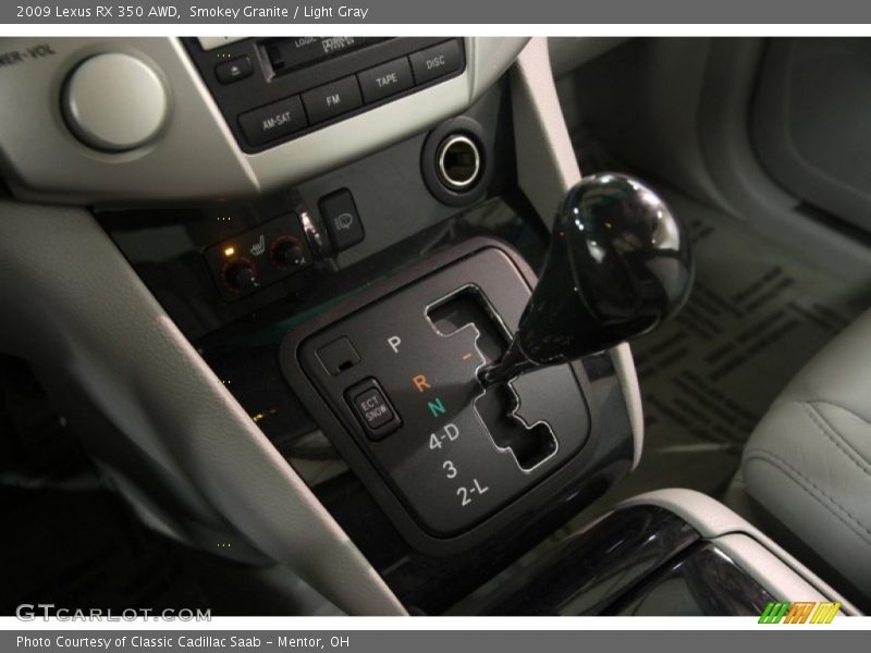 Smokey Granite / Light Gray 2009 Lexus RX 350 AWD